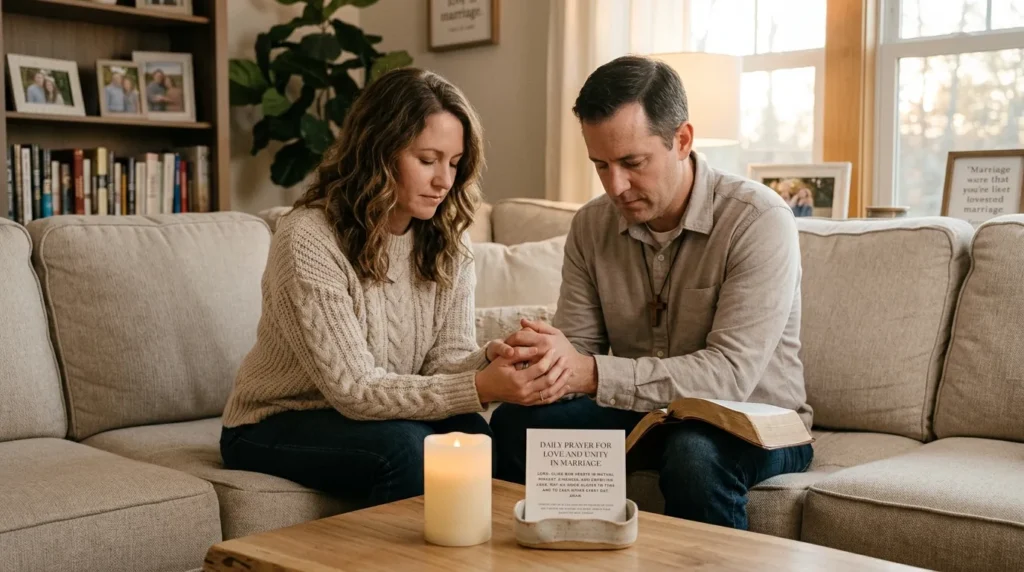 Daily Prayer for Love and Unity in Marriage