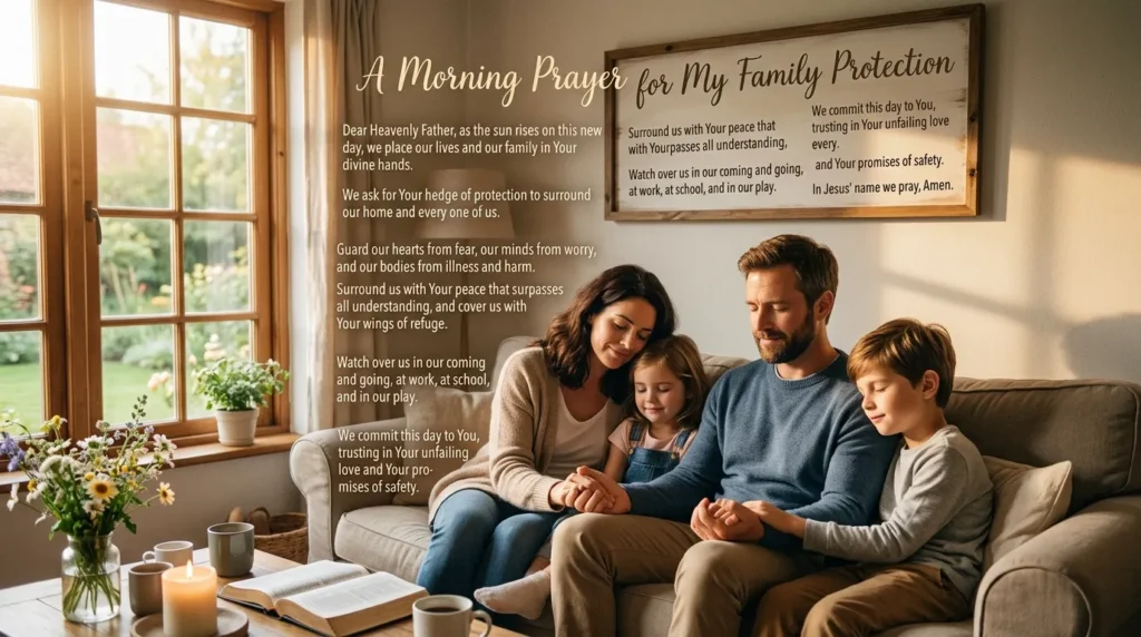 Morning Prayer for My Family Protection