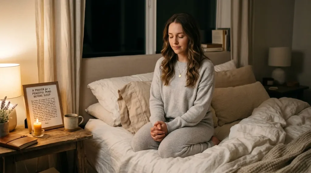 Prayer for a Peaceful Mind Before Sleep