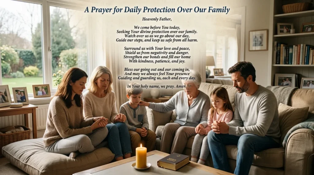 Prayer for Daily Protection Over Family