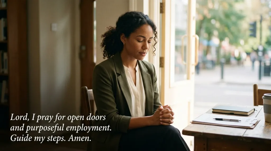 Prayer for Employment and Open Doors