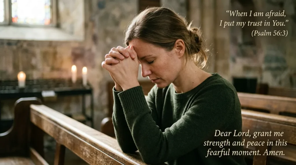 Prayer for Strength in Fearful Moments