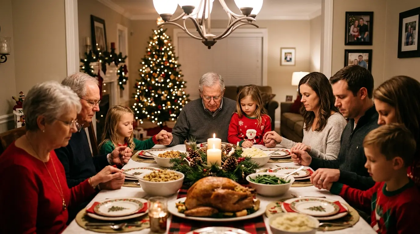Prayers for Christmas Dinner
