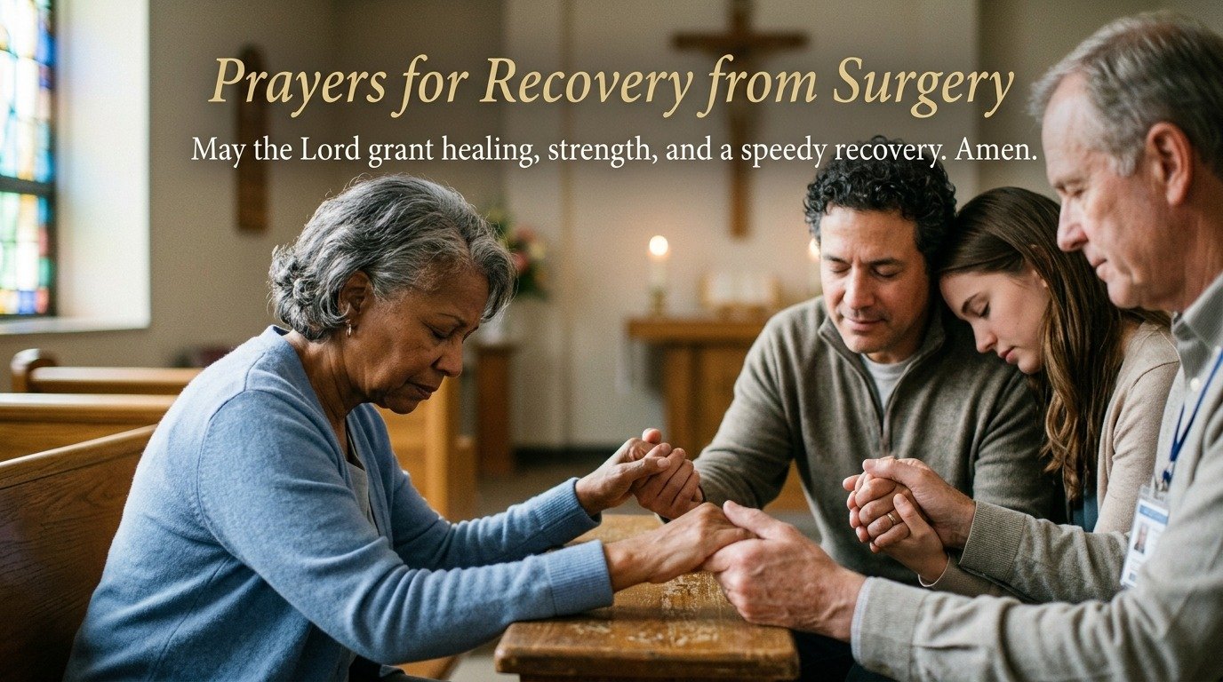 Prayers for Recovery from Surgery