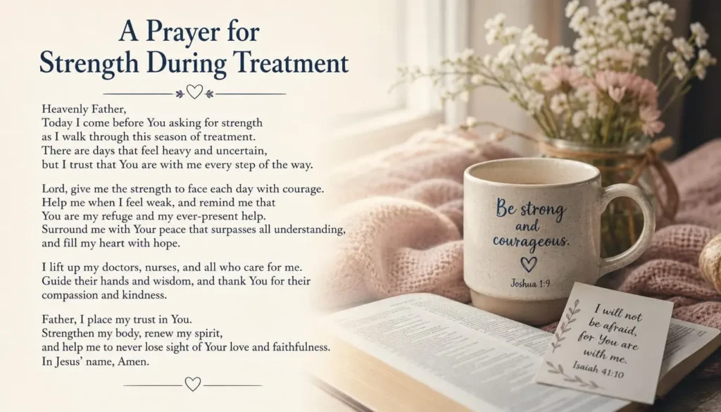 Prayer for Strength During Treatment