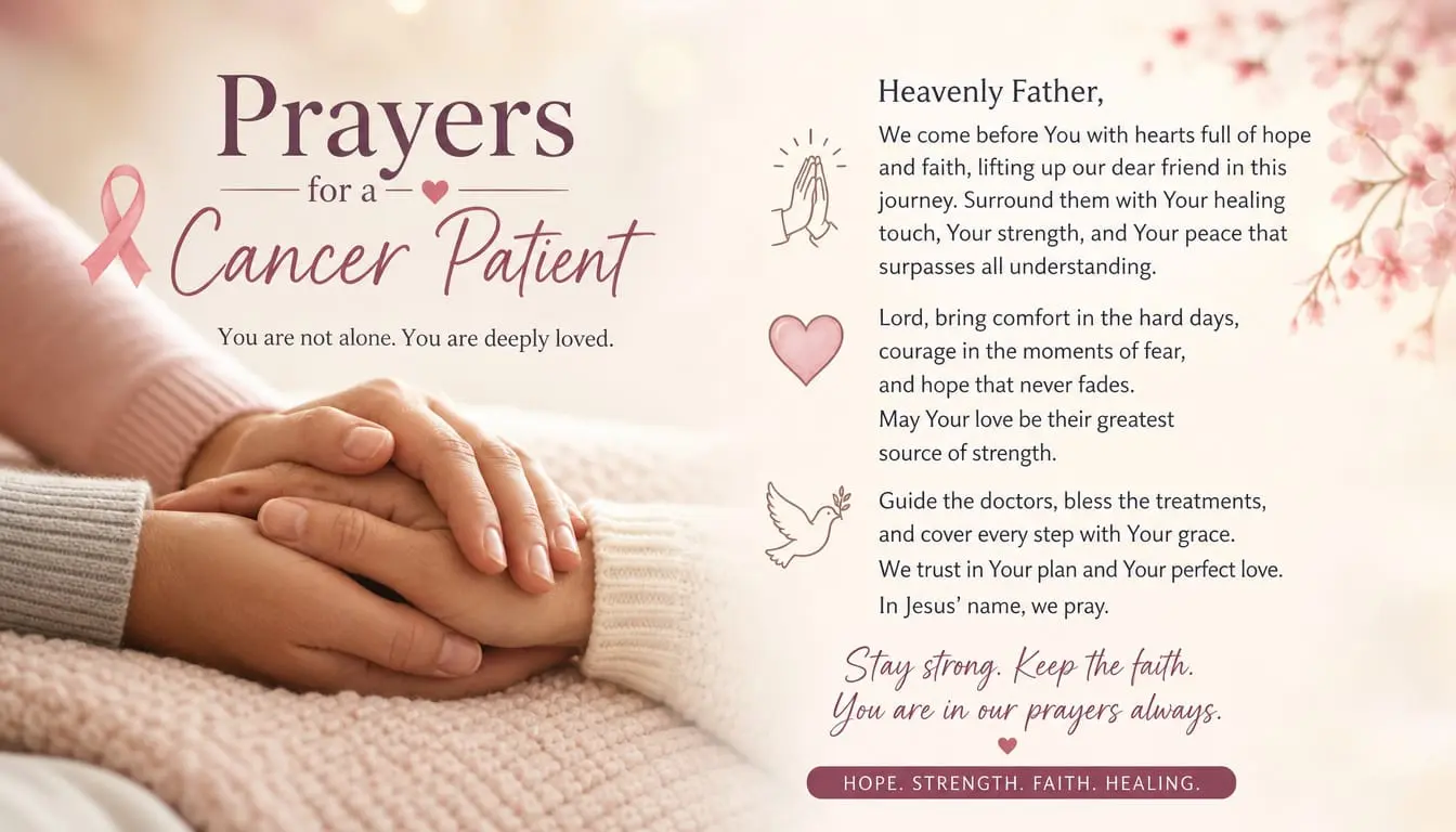 Prayers for a Cancer Patient