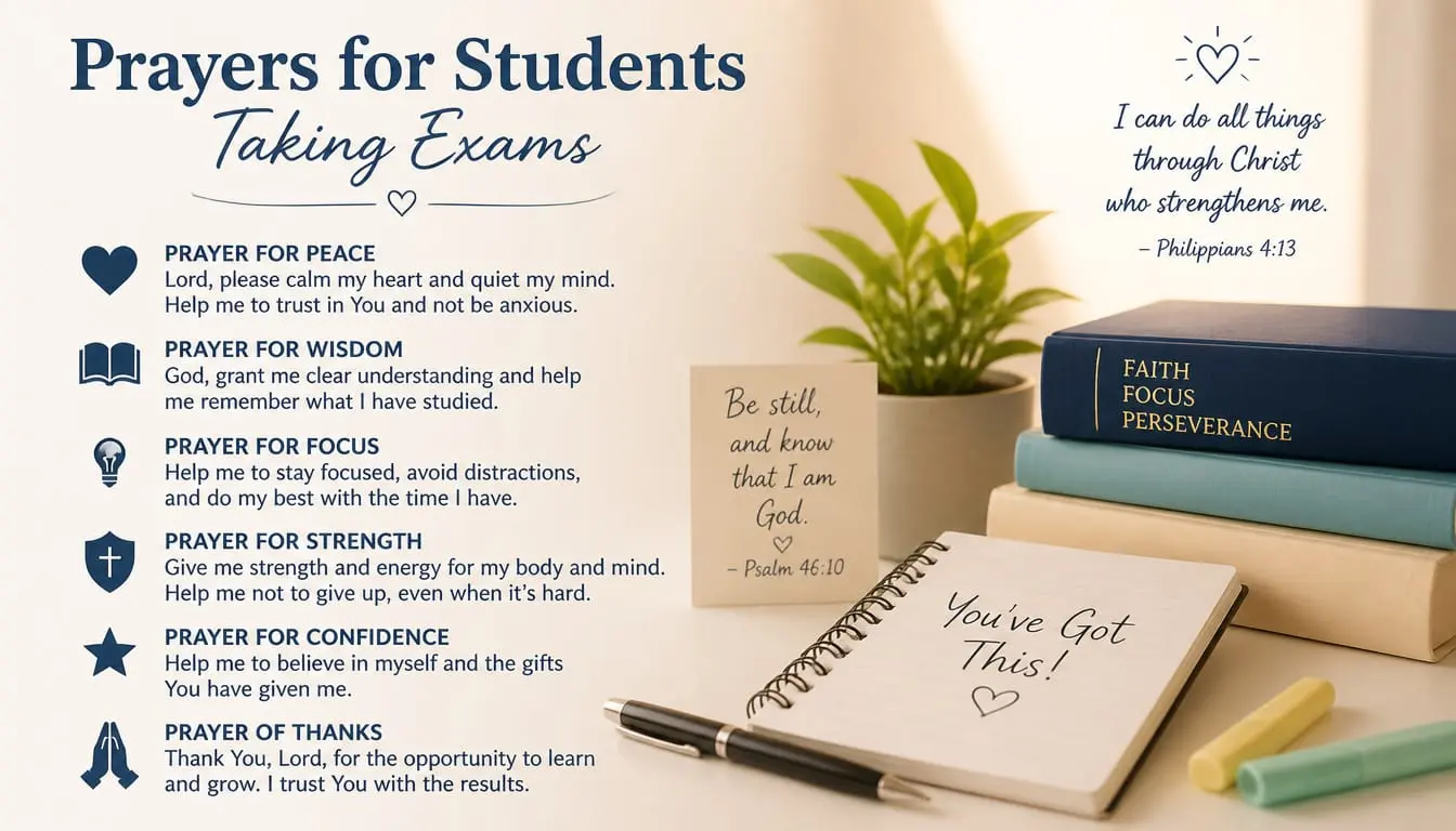 Prayers for Students Taking Exams